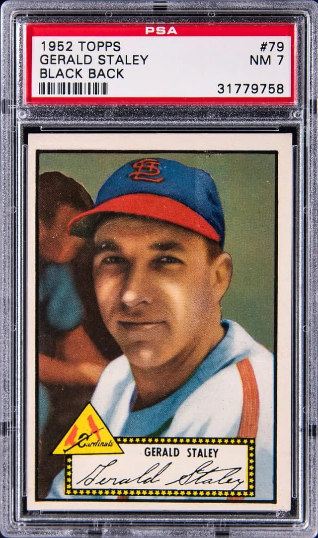 1952 Topps Gerald Staley #79 card image