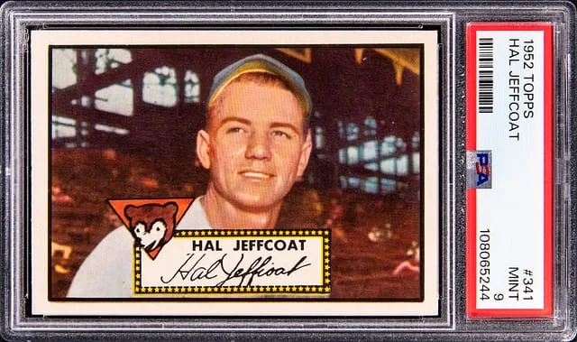1952 Topps Hal Jeffcoat - High Number #341 card image