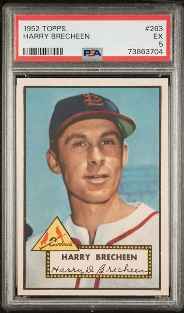 1952 Topps Harry Brecheen #263 card image