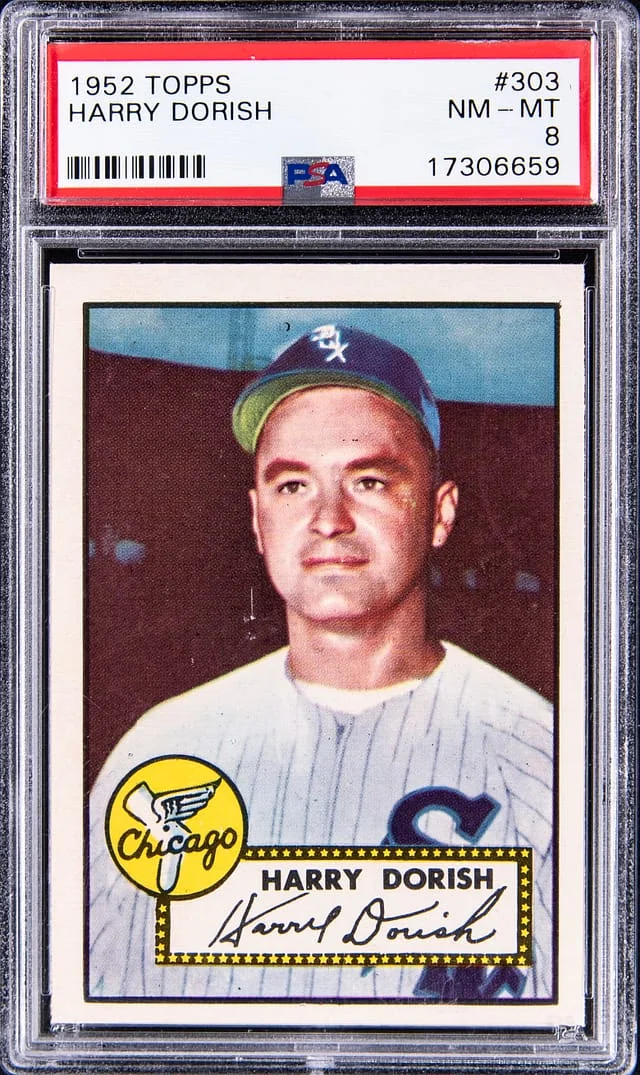 1952 Topps Harry Dorish #303 card image