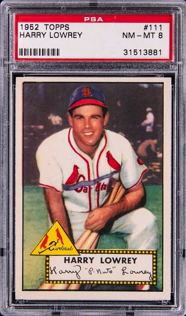 1952 Topps Harry (Peanuts) Lowrey #111 card image