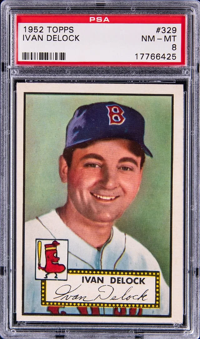 1952 Topps Ivan Delock #329 card image