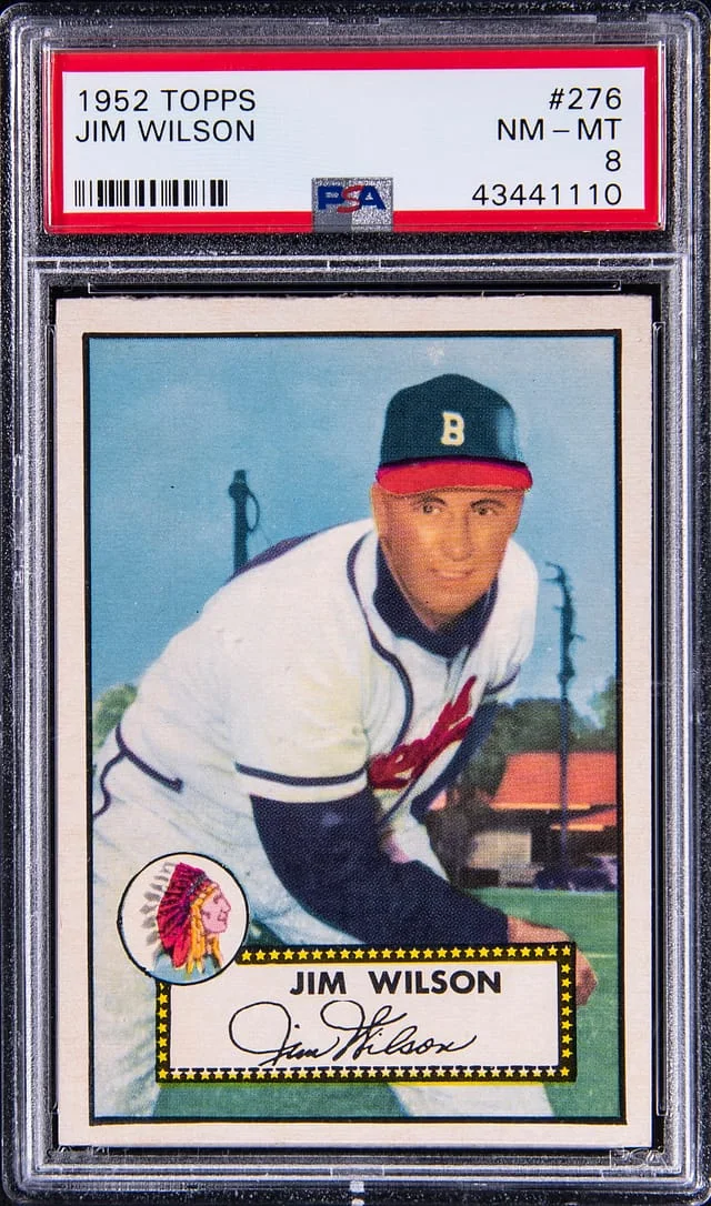 1952 Topps Jim Wilson #276 card image