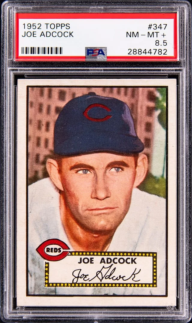 1952 Topps Joe Adcock - High Number #347 card image