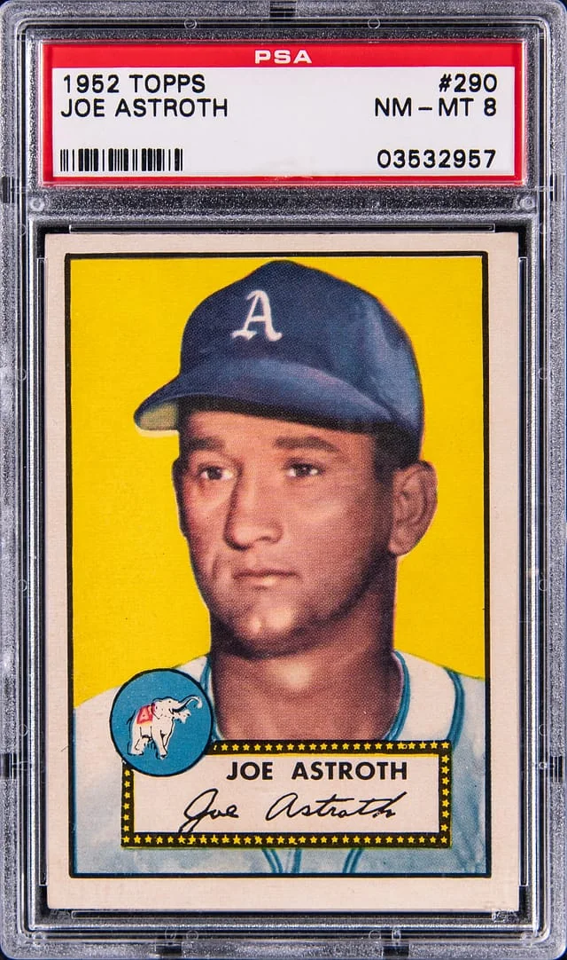 1952 Topps Joe Astroth #290 card image