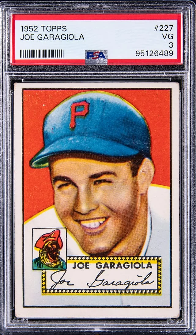 1952 Topps Joe Garagiola #227 card image
