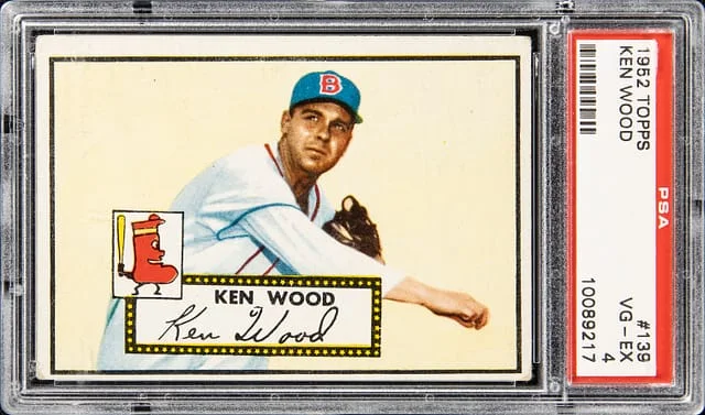 1952 Topps Ken Wood #139 card image