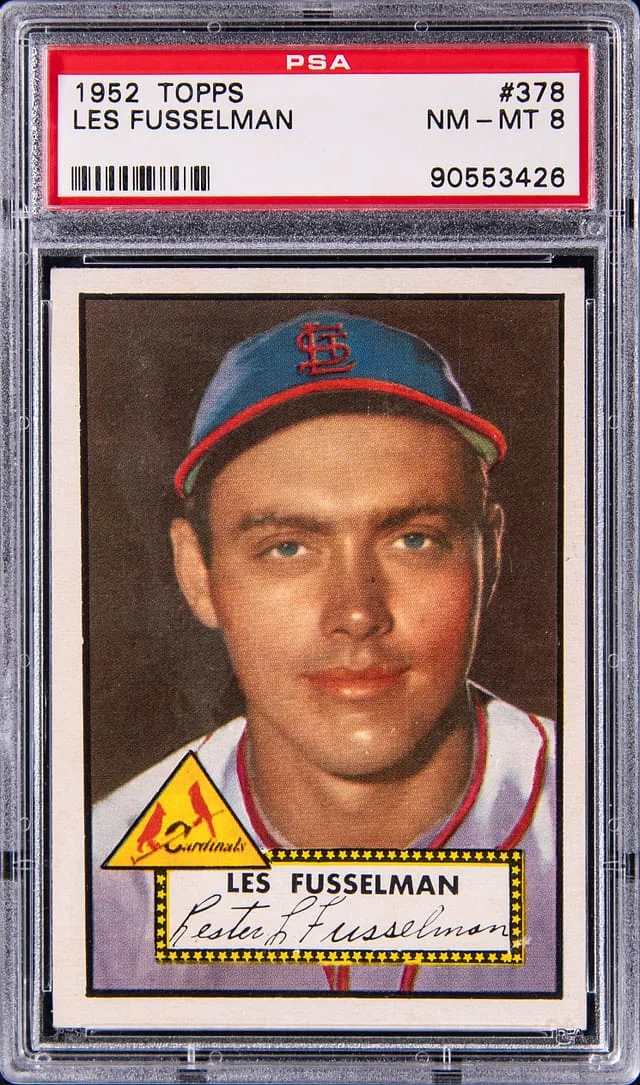 1952 Topps Les Fusselman #378 card image