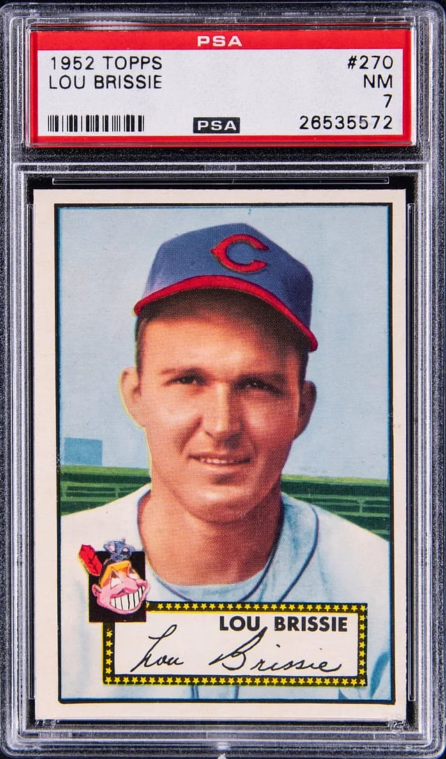 1952 Topps Lou Brissie #270 card image