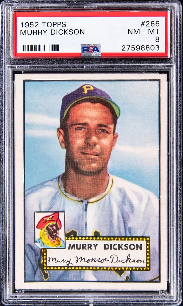 1952 Topps Murry Dickson #266 card image