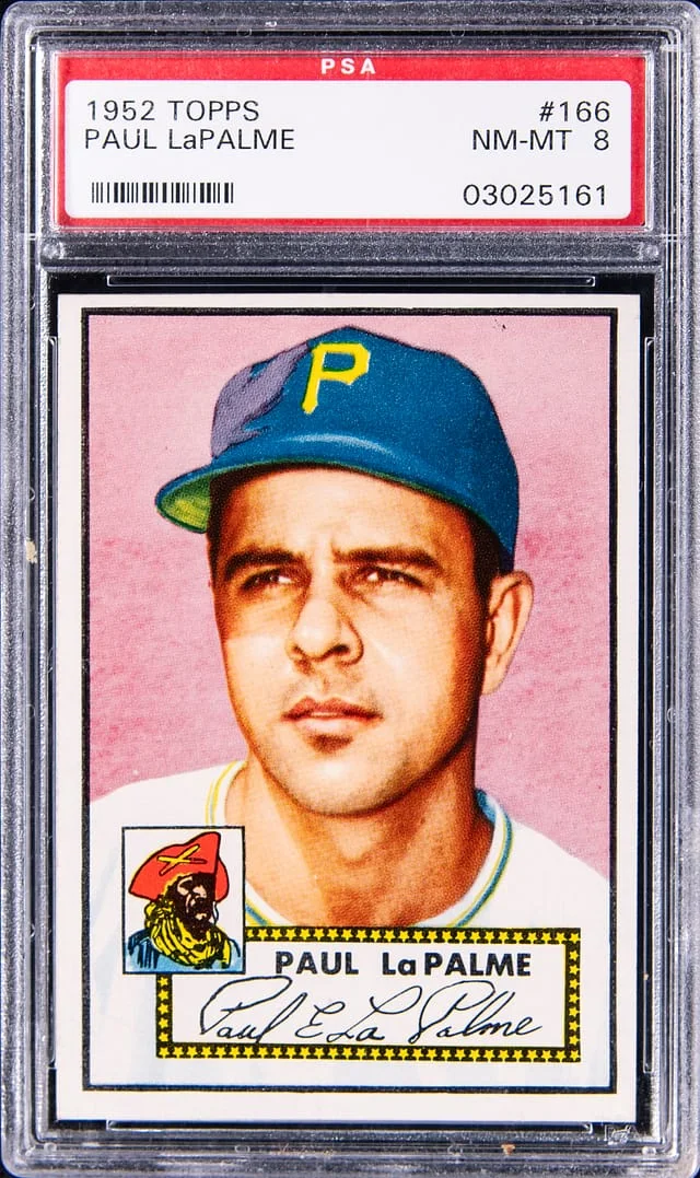1952 Topps Paul LaPalme #166 card image