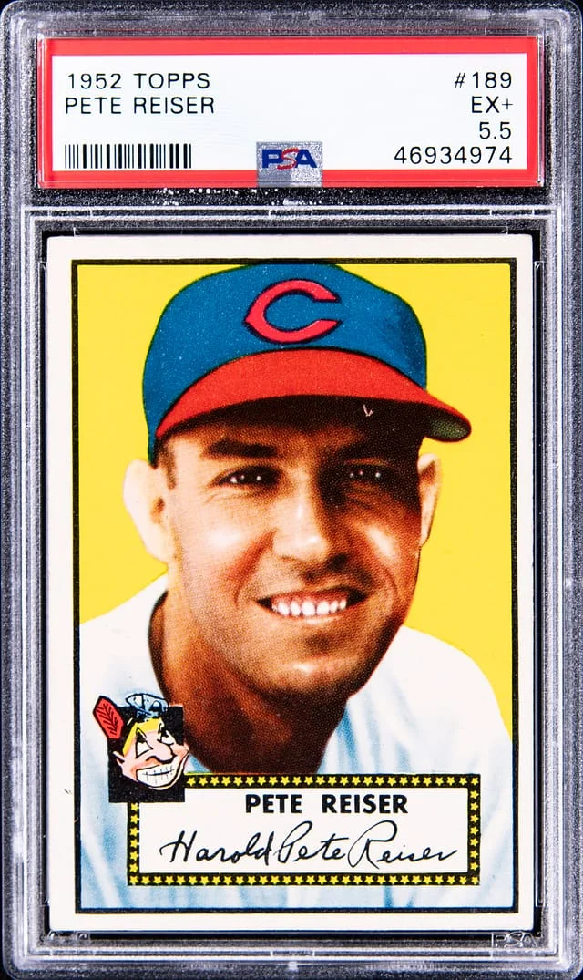 1952 Topps Pete Reiser #189 card image