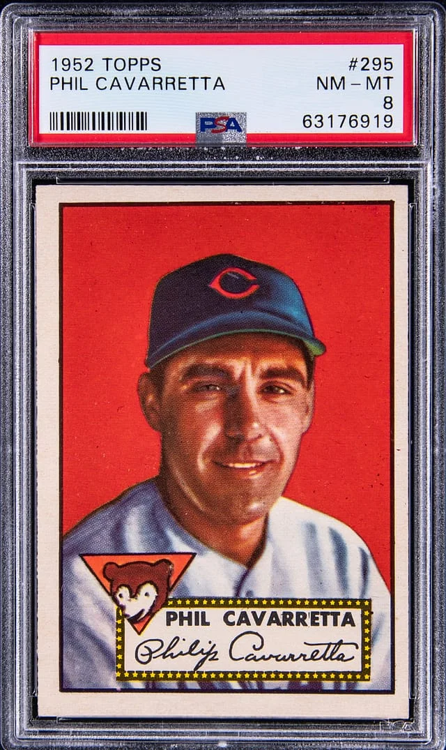 1952 Topps Phil Cavarretta #295 card image