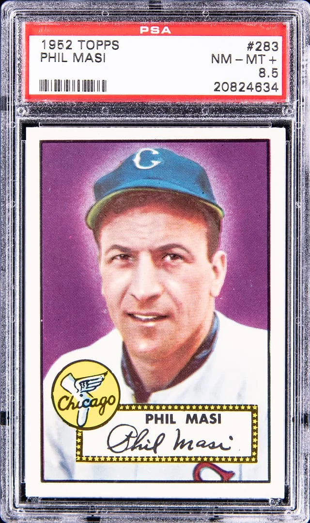 1952 Topps Phil Masi #283 card image