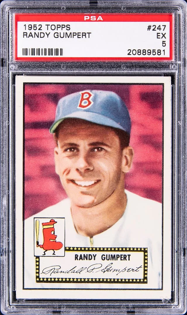 1952 Topps Randy Gumpert #247 card image