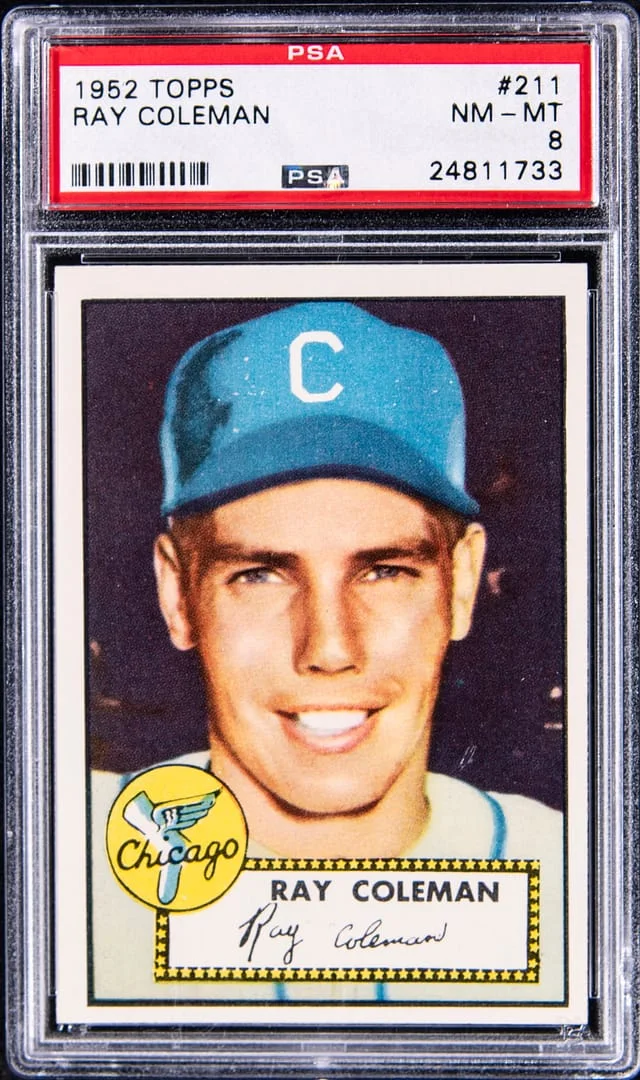 1952 Topps Ray Coleman #211 card image