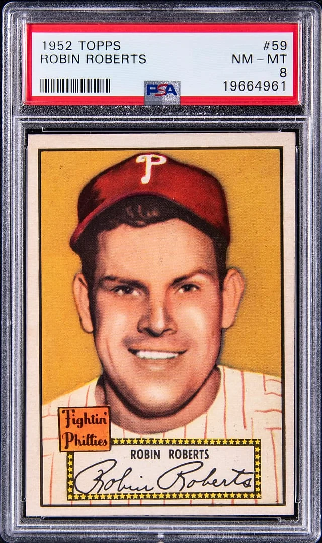 1952 Topps Robin Roberts #59 card image