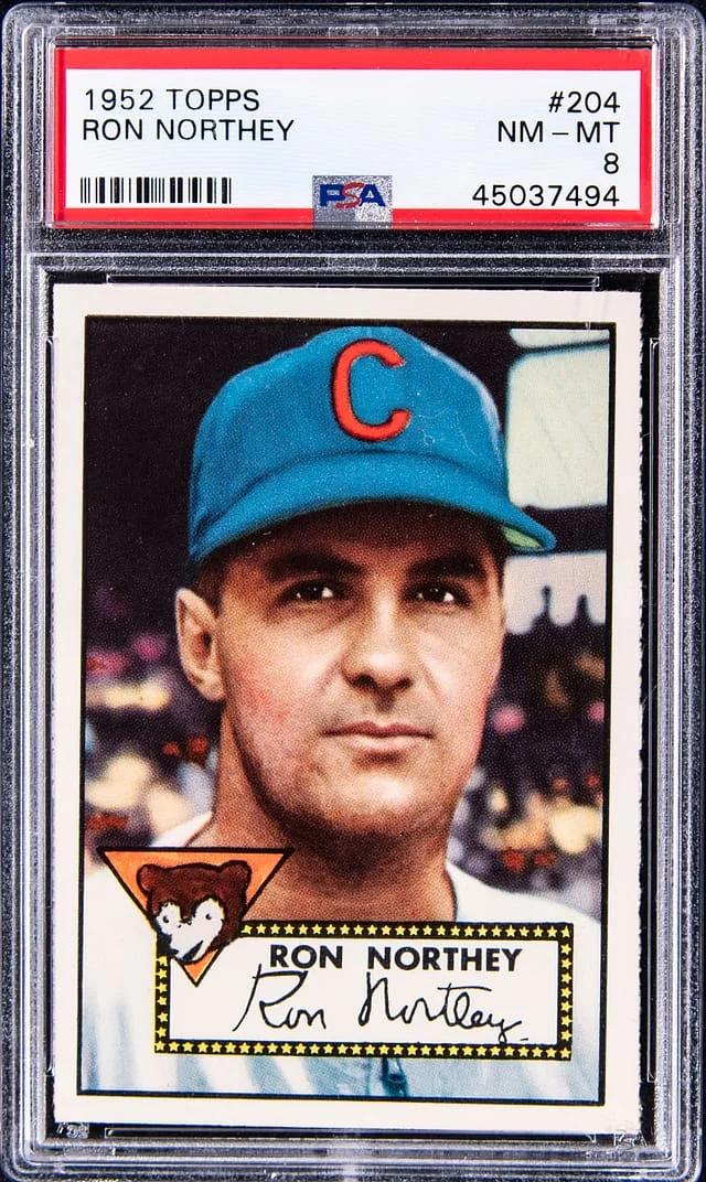 1952 Topps Ron Northey #204 card image