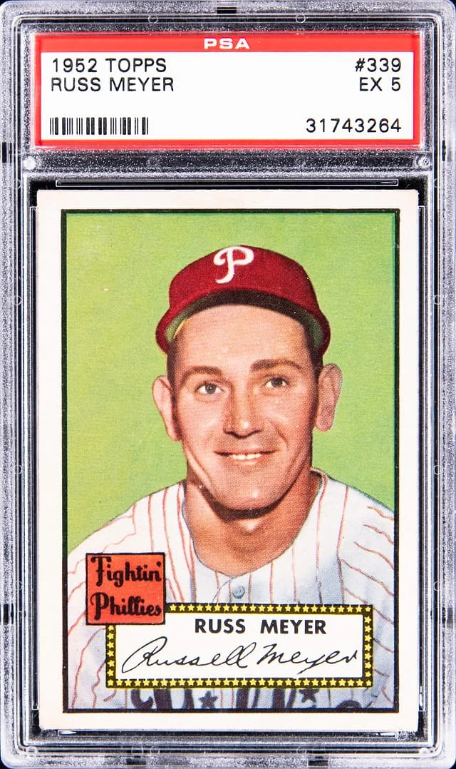 1952 Topps Russ Meyer #339 card image