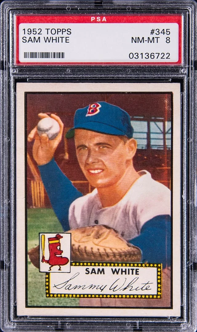 1952 Topps Sam #345 card image