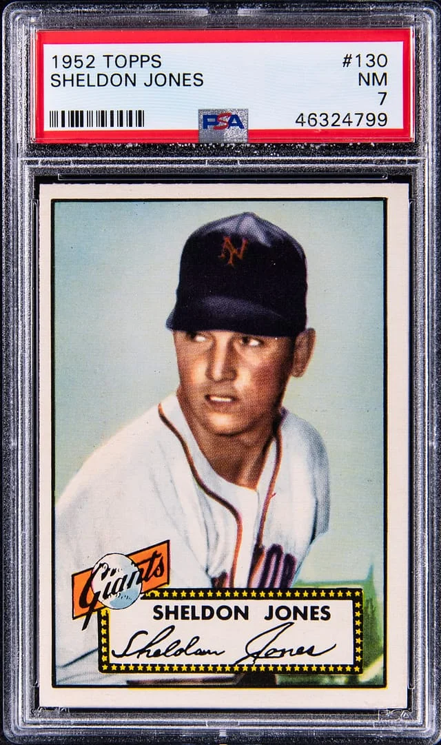 1952 Topps Sheldon Jones #130 card image