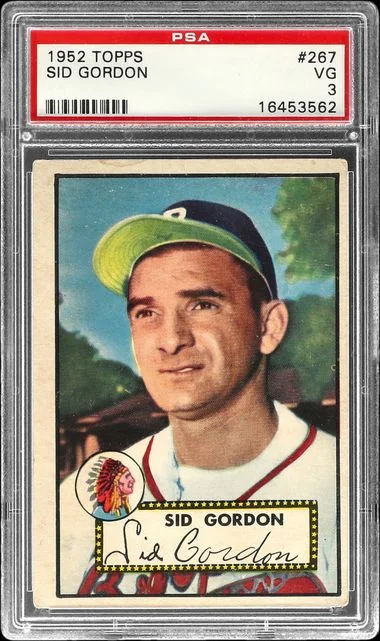 1952 Topps Sid Gordon #267 card image