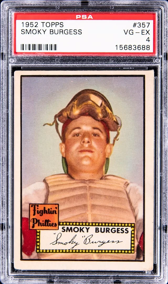 1952 Topps Smoky Burgess #357 card image