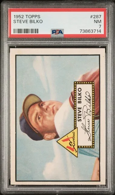 1952 Topps Steve Bilko #287 card image