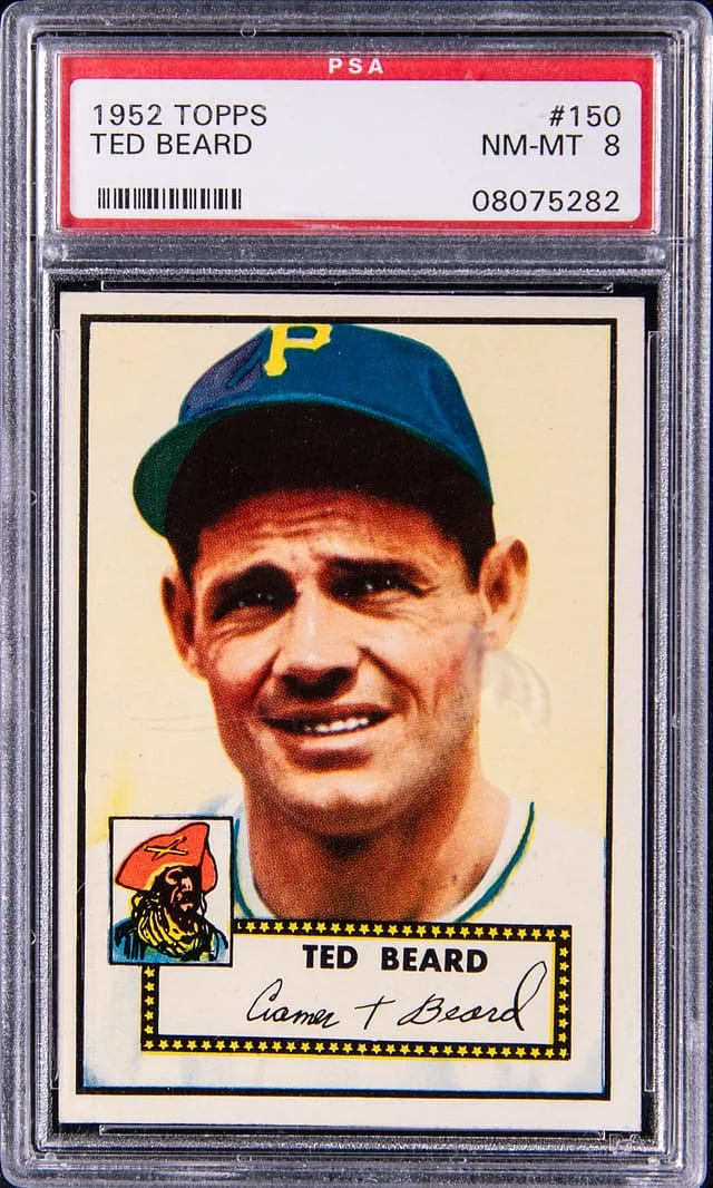 1952 Topps Ted Beard #150 card image