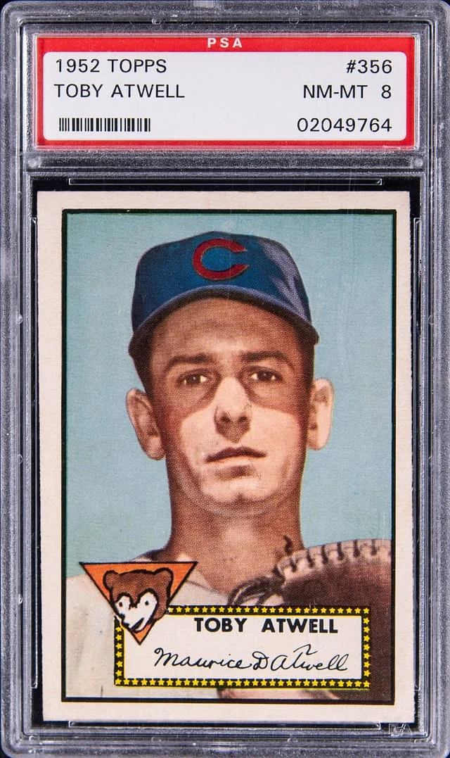 1952 Topps Tom Atwell #356 card image