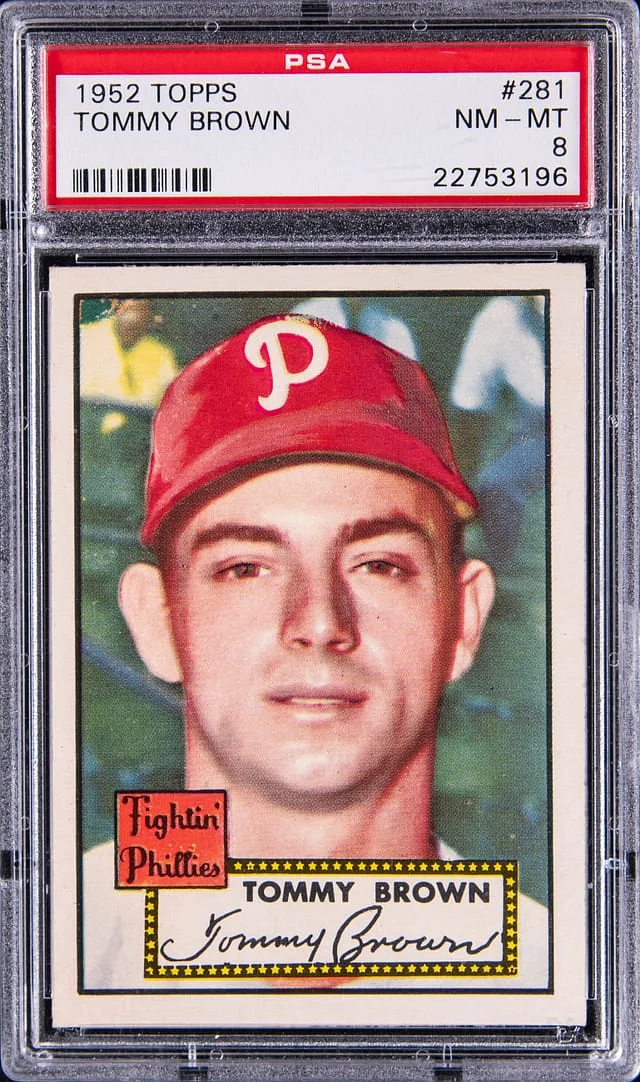 1952 Topps Tommy Brown #281 card image