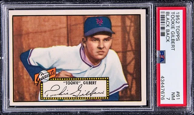 1952 Topps Tookie Gilbert #61 card image