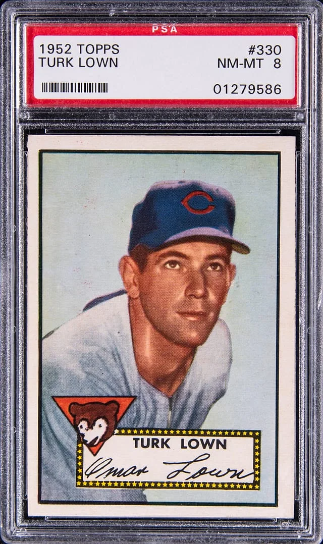 1952 Topps Turk Lown #330 card image