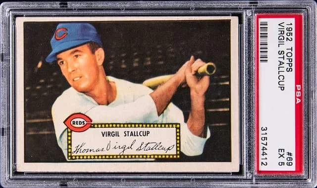 1952 Topps Virgil Stallcup #69 card image