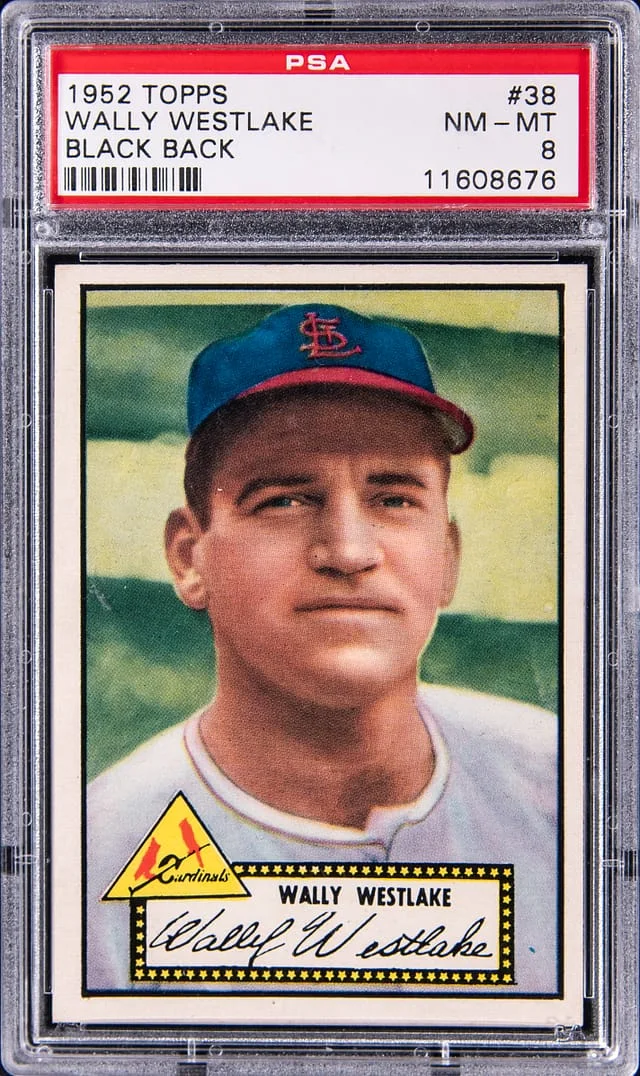 1952 Topps Wally Westlake #38 card image