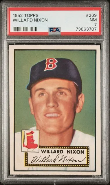 1952 Topps Willard Nixon #269 card image