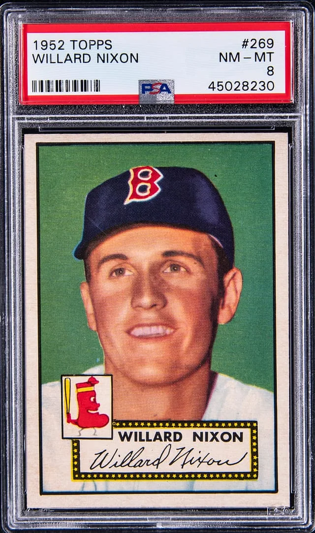 1952 Topps Willarn Nixon #269 card image