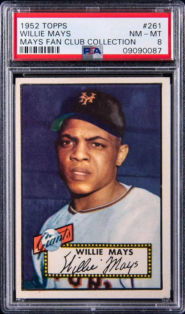 1952 Topps Willie Mays - Mays Fan Club Collection #261 card image