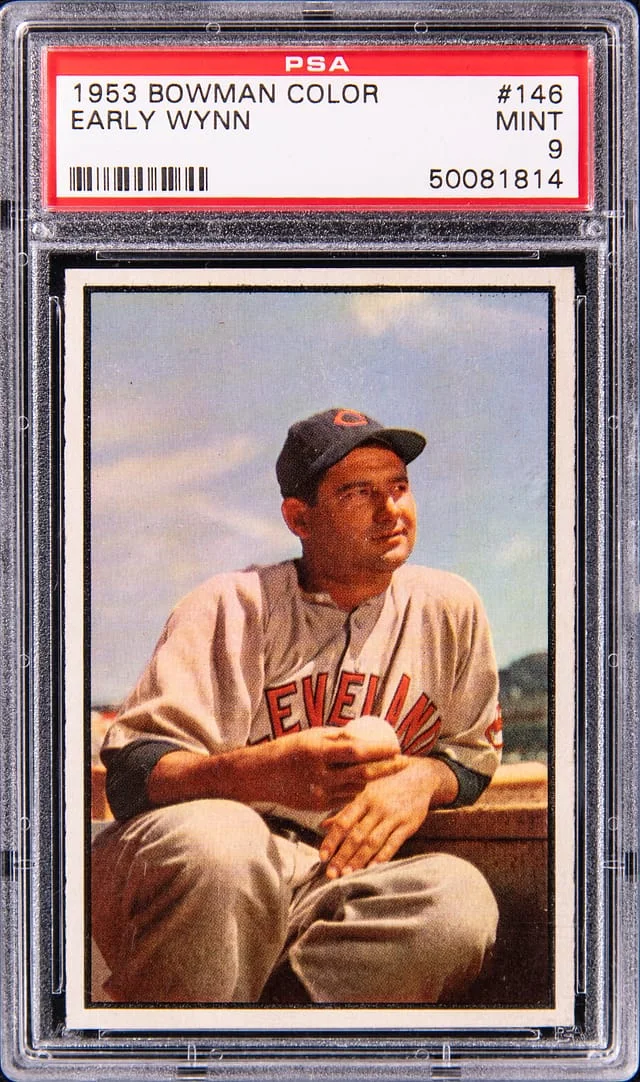 1953 Bowman Early Wynn Color #146 card image
