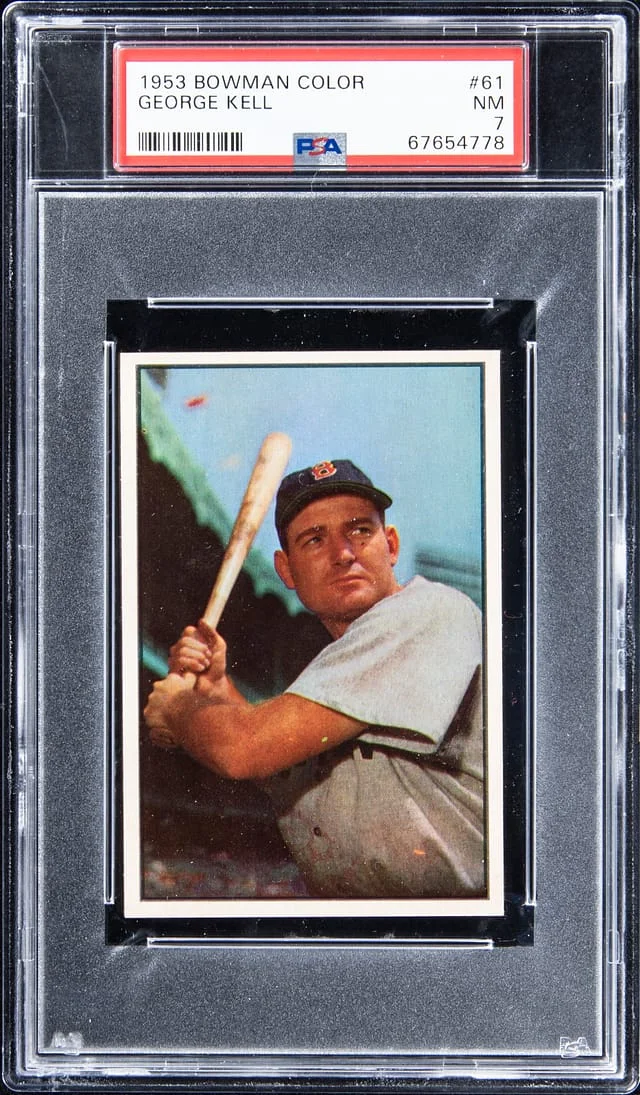 1953 Bowman George Kell Color #61 card image