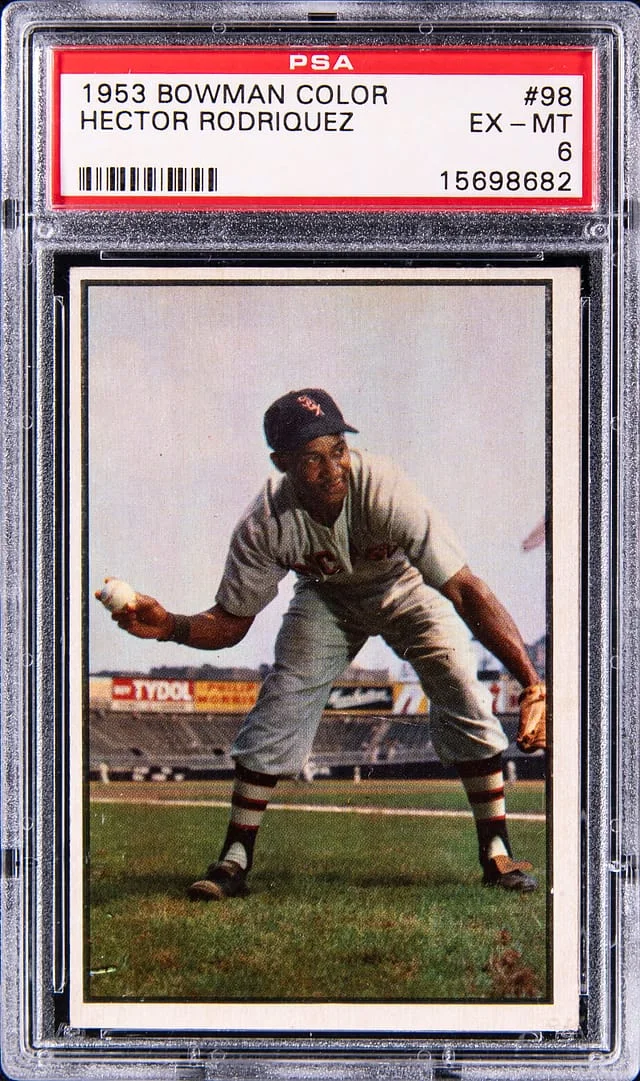 1953 Bowman Hector Rodriquez Color #98 card image