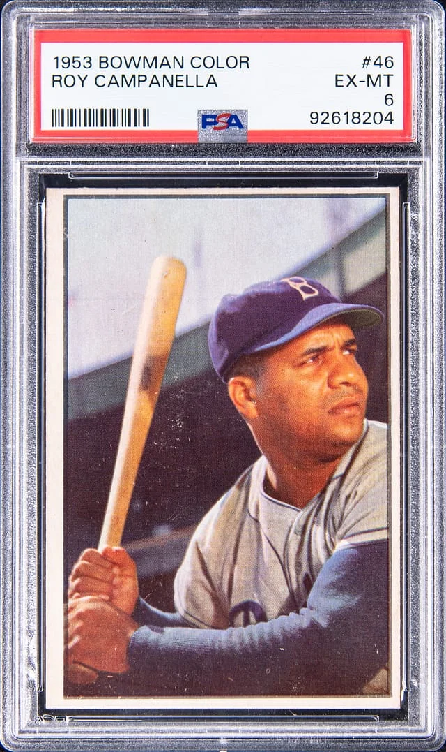 1953 Bowman Roy Campanella Color #46 card image