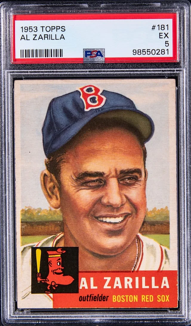 1953 Topps Al Zarilla #181 card image