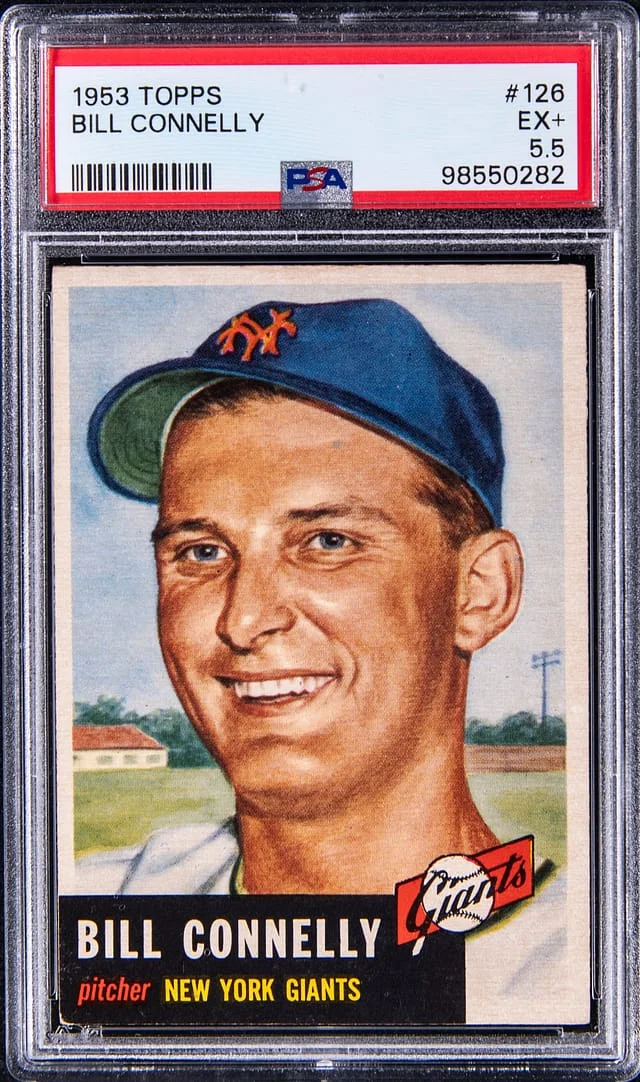 1953 Topps Bill Connelly #126 card image