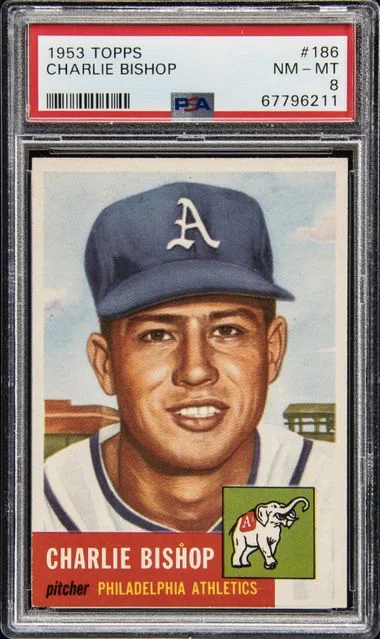 1953 Topps Charlie Bishop #186 card image