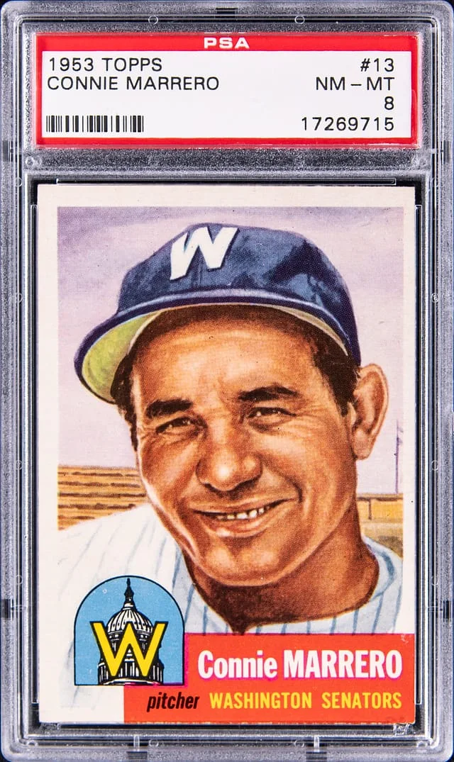 1953 Topps Connie Marrero #13 card image