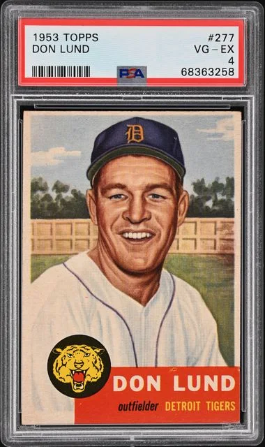 1953 Topps Don Lund #277 card image