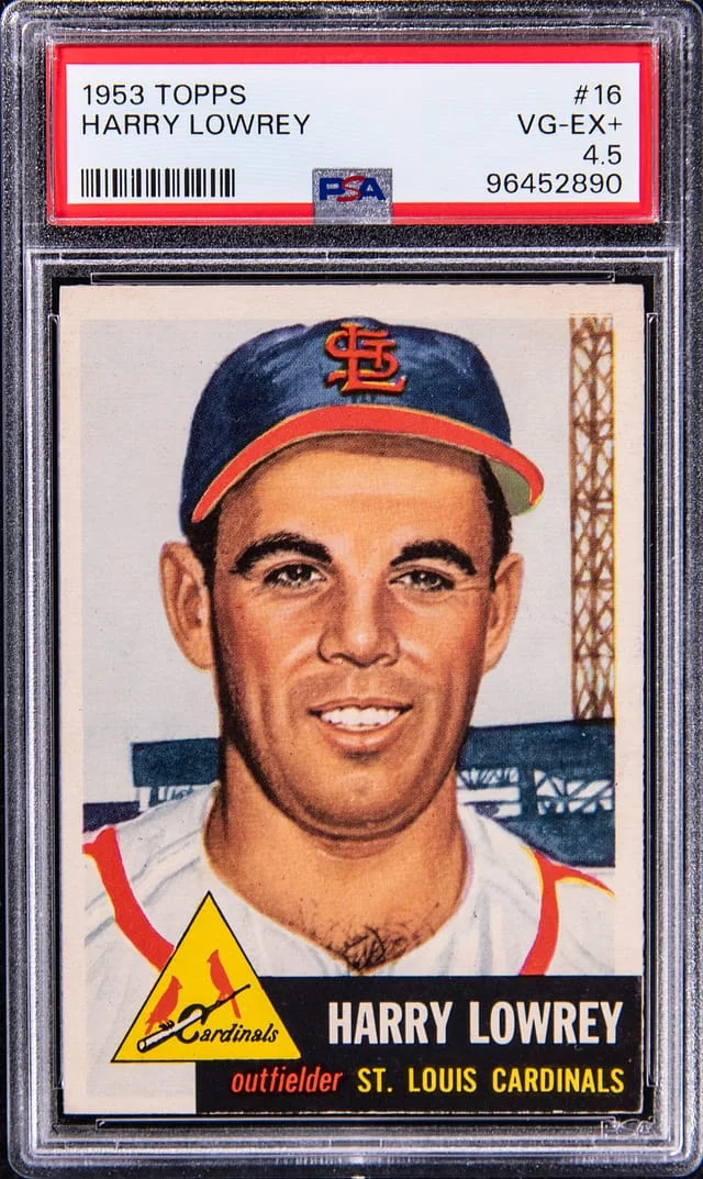 1953 Topps Harry Lowrey #16 card image