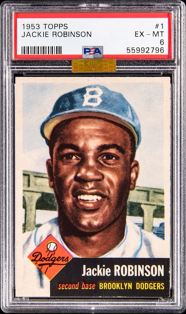 1953 Topps Jackie Robinson - "Superior - Top 5%" #1 card image