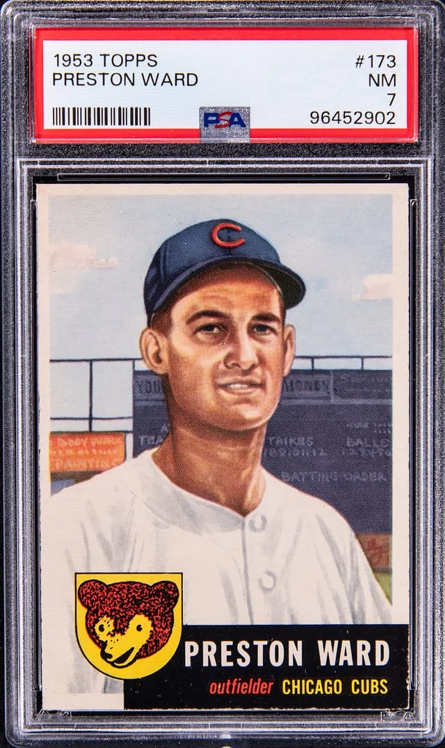 1953 Topps Preston Ward #173 card image